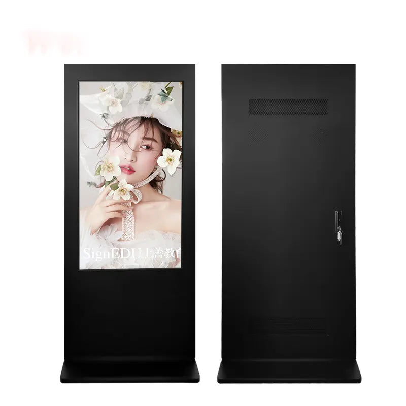 Outdoor Freestanding Totem – Slim profile